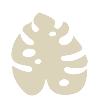 Tropik ağaç illüstrasyon vektör yaprak