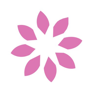 Soyut Çember Çiçek Vektörü ResmiComment