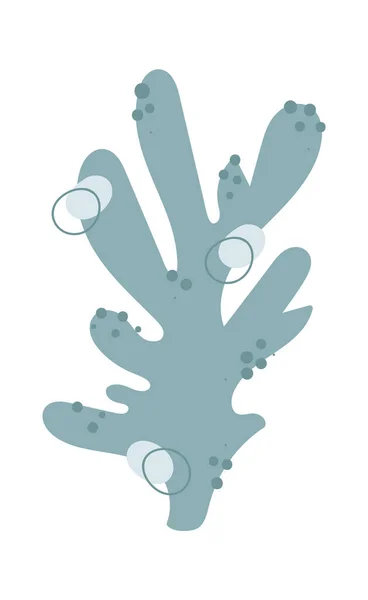 Illustration Vectorielle Des Plantes Corail Mer — Image vectorielle
