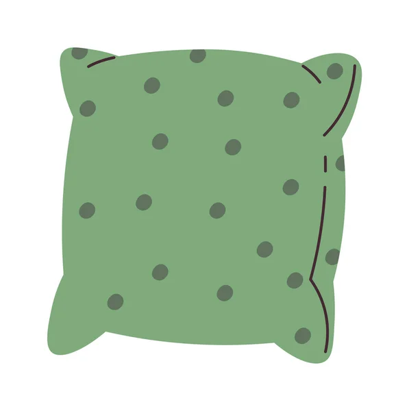 Travesseiro Com Pontos Ilustração Vetorial —  Vetores de Stock