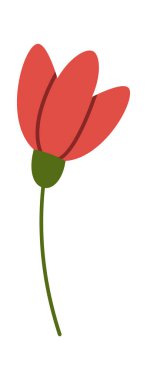 Kök Vektör Resimlerinde Çiçek