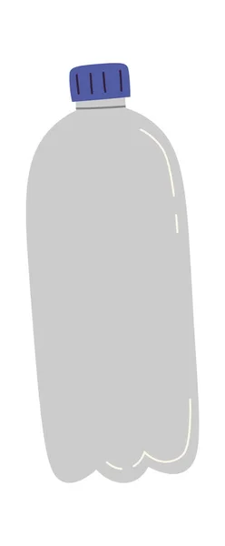 Plastikflasche Symbol Vektor Illustration — Stockvektor