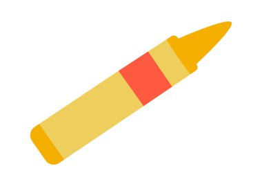 Keçeli Kalem Simgesi Vektör İllüstrasyonu