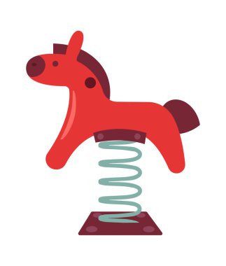 At Yayı Sürücüsü Salıncak Vektörü İllüstrasyonu