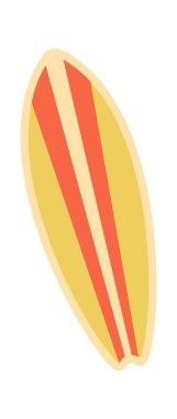 sörf tahtası simge vektör çizim