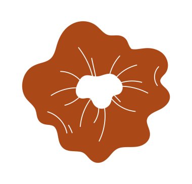 Kadın Saç Tırmık Vektör İllüstrasyonu