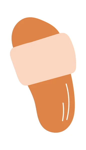 Femmes Pantoufles Chaussures Illustration Vectorielle — Image vectorielle