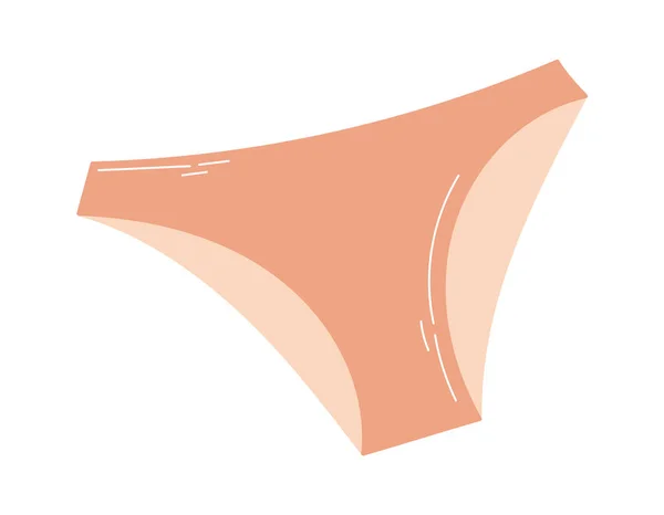 Dámské Kalhotky Spodní Prádlo Vektorové Ilustrace — Stockový vektor