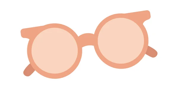 Mujer Sunglasses Icon Vector Illustration — Vector de stock