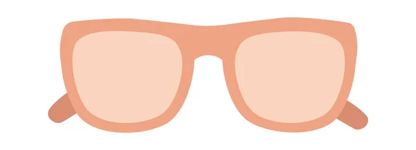 Gafas Sol Verano Accesorio Vector Ilustración — Vector de stock