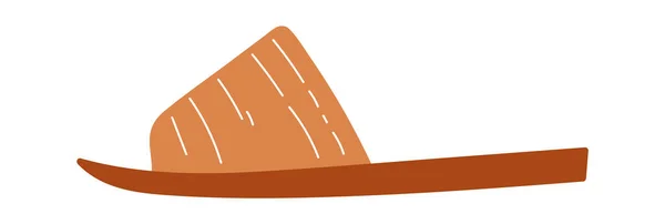 Dámské Pantofle Vektorové Ilustrace — Stockový vektor