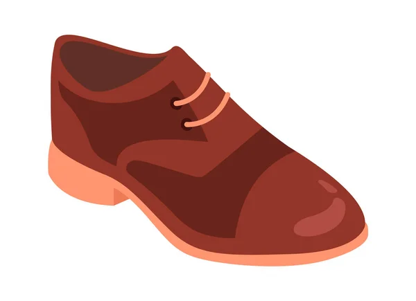 Вектор Мужской Классической Обуви — стоковый вектор