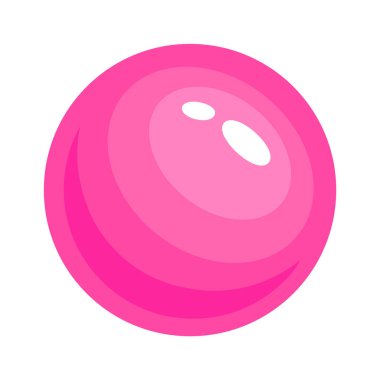 Parlak Yuvarlak Düğme Vektör İllüstrasyonu