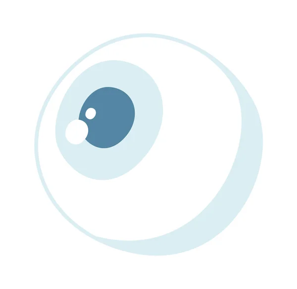 Illustration Vectorielle Des Organes Humains Oculaires — Image vectorielle