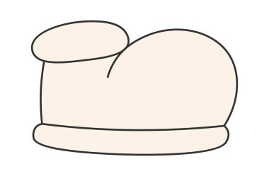 Çizgi film Karakteri Bacak Vektörü İllüstrasyonu