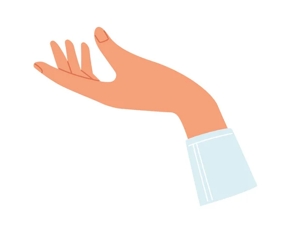 Human Hand People Vector Illustration — Vector de stoc