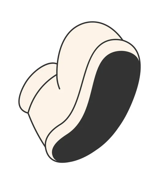 Obrázek Vektorové Nohy Kresleného Znaku — Stockový vektor
