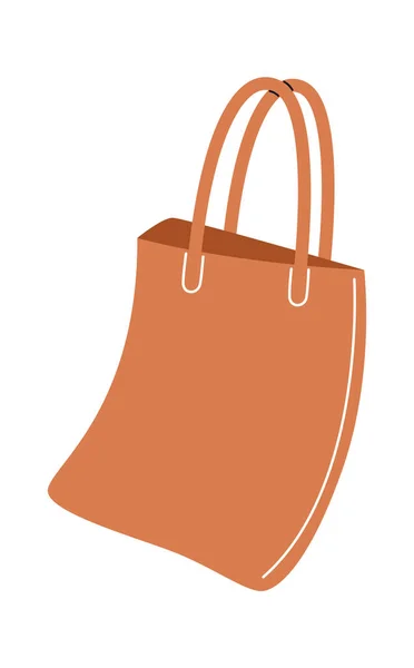 Papel Eco Bag Vector Ilustração — Vetor de Stock