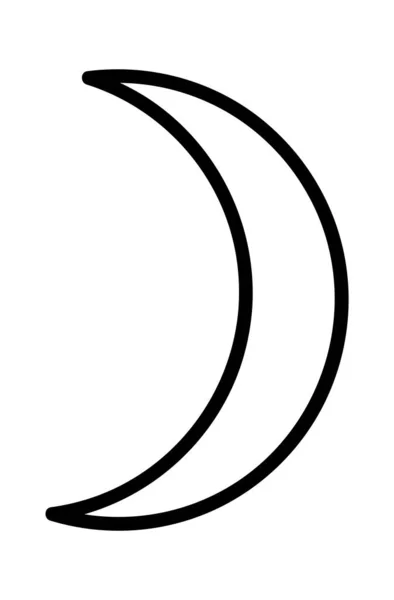 Εικονογράφηση Διανυσματικών Εικονογραφήσεων Σελήνης — Διανυσματικό Αρχείο