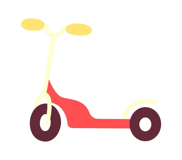 Scooter Para Niños Vector Ilustración — Vector de stock