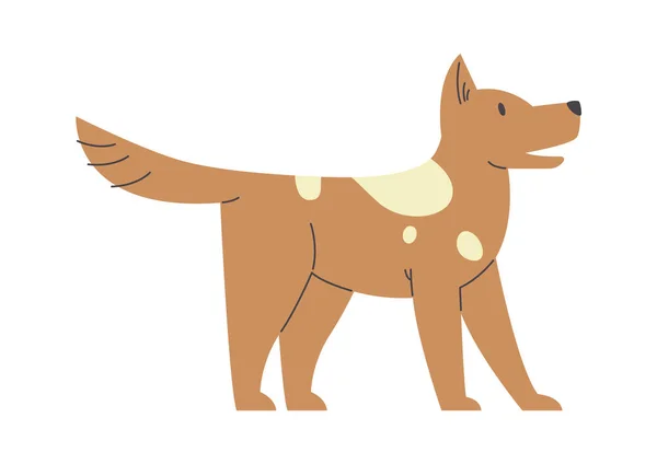 Hondendier Vector Illustratie — Stockvector