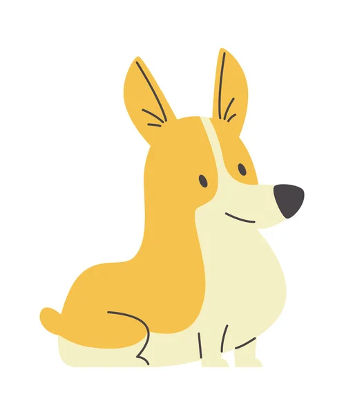 Dog Pet Animal Vector Illustration — Stock Vector