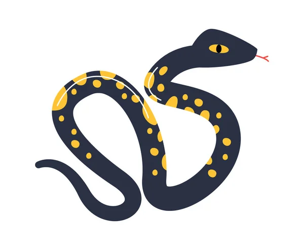 Ilustracja Wektora Węża Kropce — Wektor stockowy