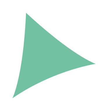 Soyut Üçgen Element Vektörü İllüstrasyonu