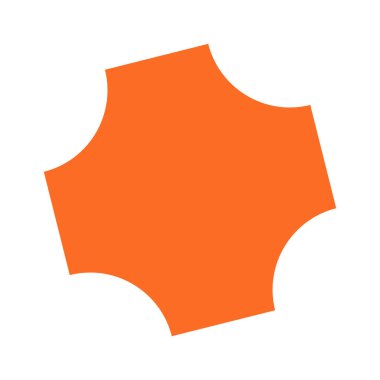 Soyut Geometrik Element Vektör İllüstrasyonu