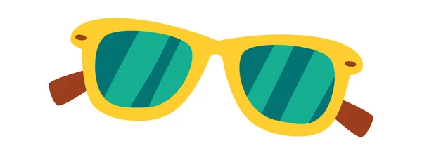 Óculos Sol Summer Ilustração Vetor Acessório —  Vetores de Stock