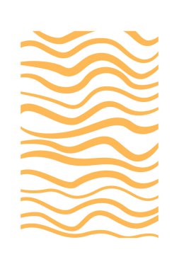 Dalgalar Dikdörtgen Desen Vektör Resimlemesi