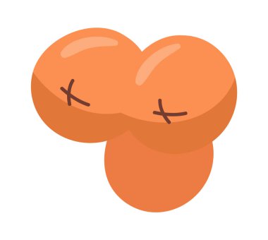 Deniz Dikenli Böğürtlen Vektör İllüstrasyonu