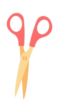 Sabit Makas Araç Vektörü İllüstrasyonu