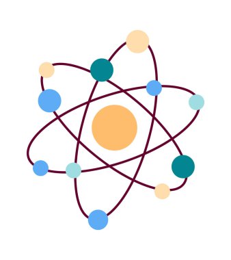 Galaksi Takımyıldızı Simge Vektörü İllüstrasyonu