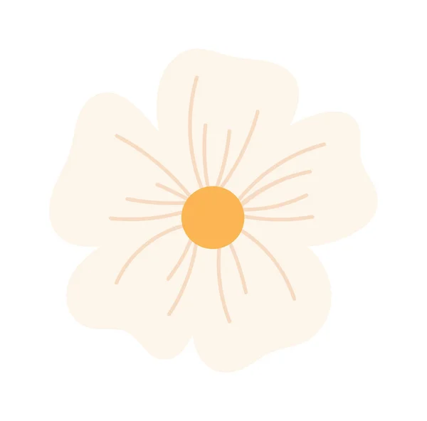 Blume Kopf Symbol Vektor Illustration — Stockvektor