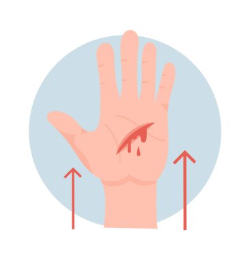 İlk Yardım Vektörü Resmini Yaraladı