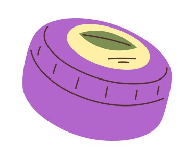 Çiçek Kremi Kutusu Vektör İllüstrasyonu