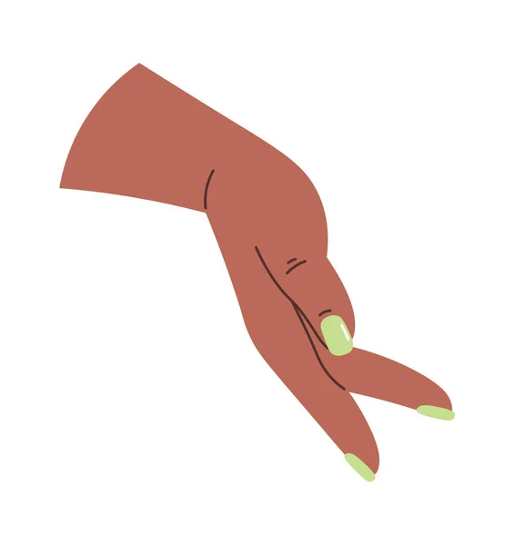 Ręcznie Rysowane Kobieta Wektor Ilustracji — Wektor stockowy