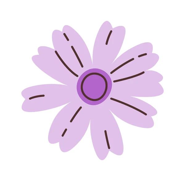 Εικονογράφηση Διάνυσμα Κεφαλής Λουλουδιού — Διανυσματικό Αρχείο
