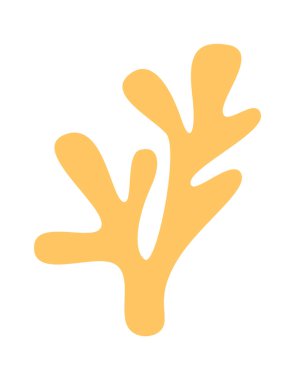 Deniz yosunu Deniz Bitkisi Vektörü İllüstrasyonu