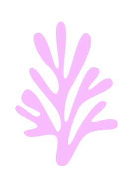 Deniz yosunu Deniz Bitkisi Vektörü İllüstrasyonu