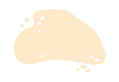 Kum Sahili Peyzaj Vektörü İllüstrasyonu