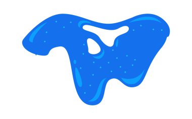 Soyut Sıvı Blot Vektörü İllüstrasyonu