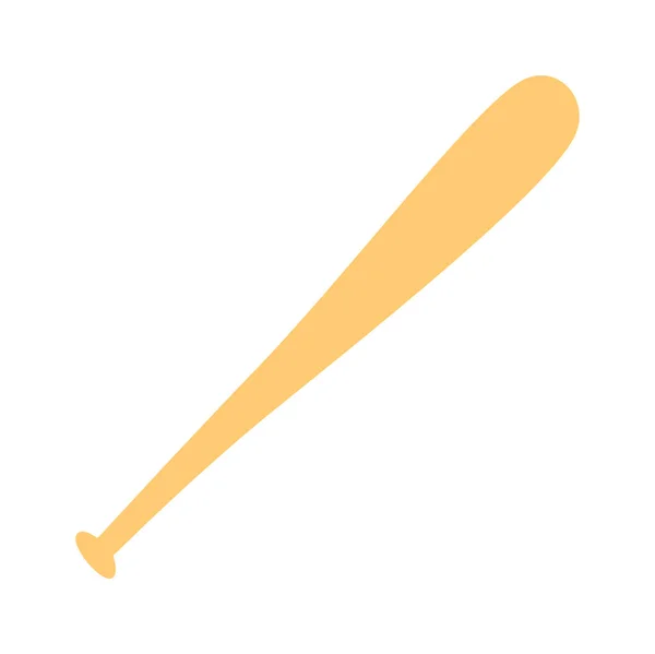 Baseballschläger Symbol Vektor Illustration — Stockvektor
