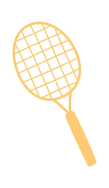 Illustration Vectorielle Icône Raquette Tennis — Image vectorielle