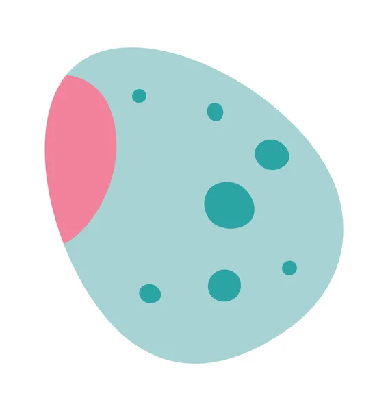 Яйце Динозавра Пофарбовані Векторні Ілюстрації — стоковий вектор