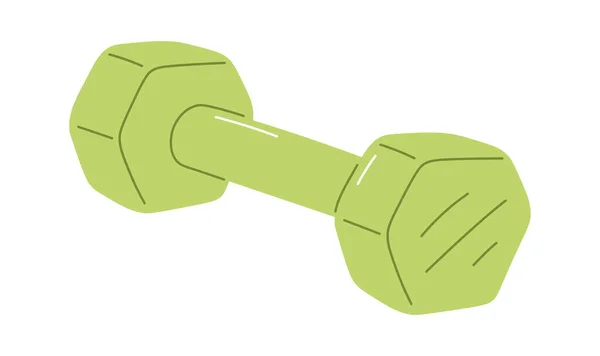 Fitness Dumbbell Icon Vector Illustration — Stock Vector