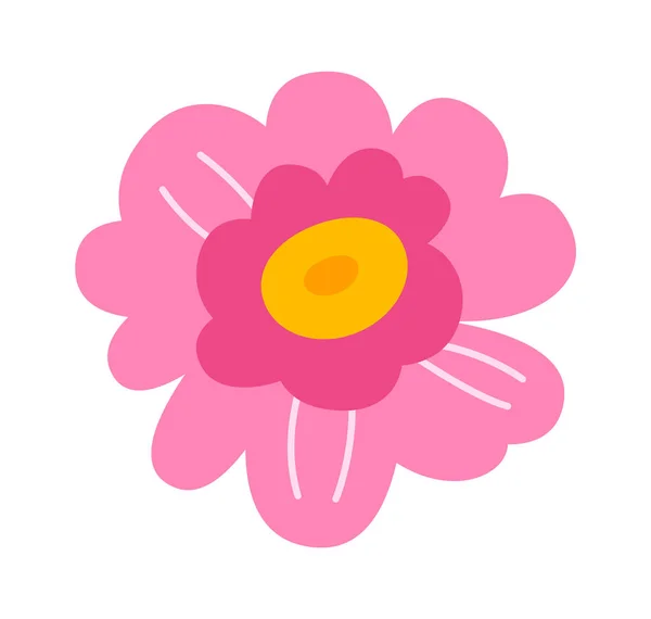 Flower Bud Icon Vector Illustration — Stock Vector