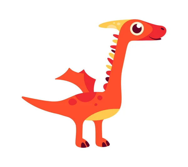 Illustration Vectorielle Dinosaure Bébé Mignon — Image vectorielle