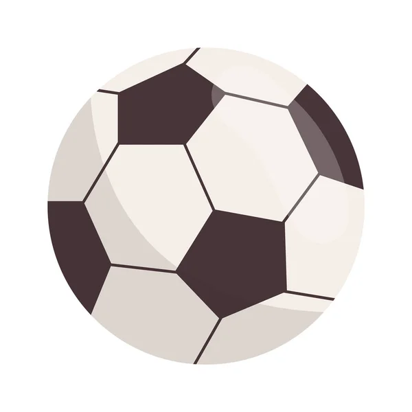 Futbol Topu Ikonu Vektör Illüstrasyonu — Stok Vektör
